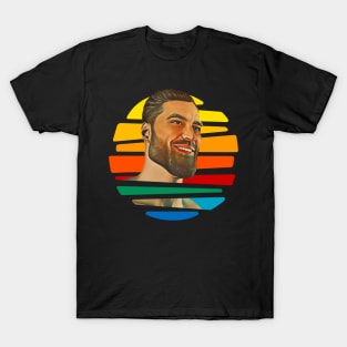 Retro Gigachad Meme T-Shirt